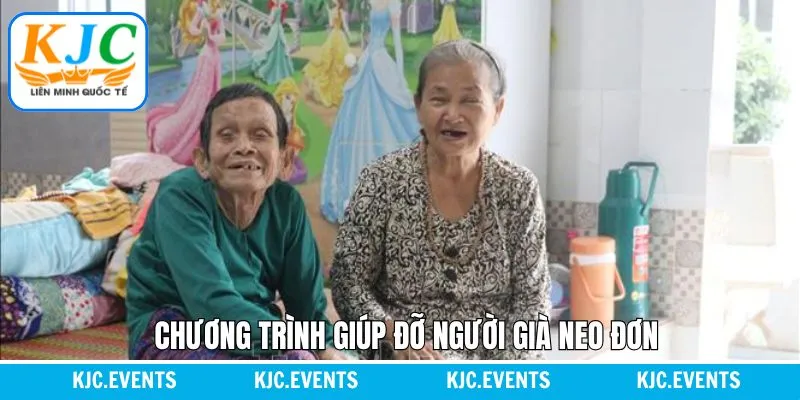 Thiện nguyện dành cho các cụ già neo đơn